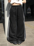Obe Race Line Track Wide Pants