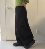 Mittori Pintuck Cotton Wide Pants