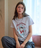 Irloop Cat Crop Short Sleeve Tee