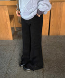 Hano Layered Brushed Bootcut Banding Pants