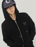 GRAE-S Embroidered Hood Zip-up