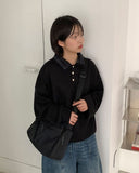 [Unisex] Billme Check Collar Over Knit