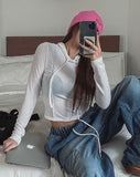 pita incised hood long sleeves