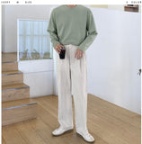 Loha one-tuck wide pants