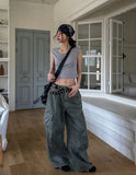 Reno D ring Color Dyeing Cargo Pants