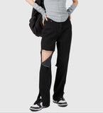 Damage Hall Black Denim Pants