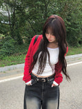 Madi Wool Soft Button Knit Cardigan