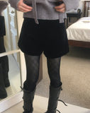 Holon velvet shorts short pants