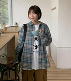Bamine Check Shirt Jacket