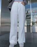 Tabe cotton wide pants