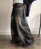 Ryoneta Bijo Washing Wide Denim Pants