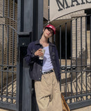 Reuben Knitted Denim Trucker Jacket
