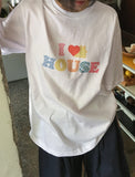 [unisex] Cahill House Printing Over Short Sleeve Tee