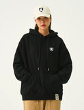 Bear Heart Embroidery Hoodie