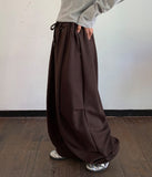 [Unisex] Crete Keyring Banding Balloon Wide Pants