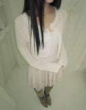 Muta Openwork Bolero Cardigan