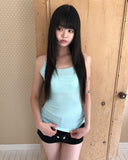 Bezel Halterneck Strap Sleeveless