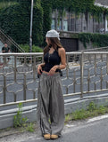 Stitch Balloon Track Nylon Pants
