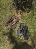 Lobby Slider Leather Slippers