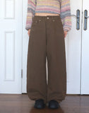 Vino Back Bijo Wide Cotton Pants