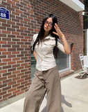 [MADE] Deku Pocket Roll-Up Button Collar Slim Fit Three Quarter Shirt