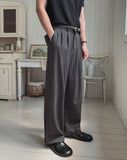 Dainel Two-Tuck Wide Slacks