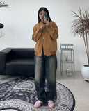 Daiden suede blouson