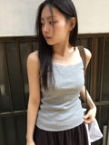 Shimori Heart Lace Sleeveless