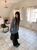 Berihi Frill Long Skirt