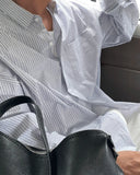 Loe Overfit Stripe Shirt