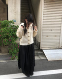 Renee Duffle Hood Knit Cardigan