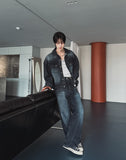 Bor Washed Wide Denim Pants