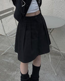 Watson Midi Pintuck Skirt