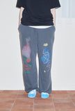 Blossom Bird Pigment Sweatpants