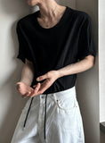 Summer Shaping Round Semi Wide T-shirt