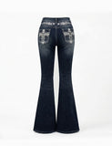 Cross point denim