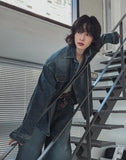 Hamb Work Patch Denim Shirt