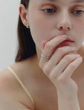 [Premium Plating] H Edition AB(W) Twine Ring