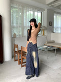 Romine lace color matching ribbed long sleeve cardigan