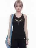 TWIN Solid Mango Sleeveless