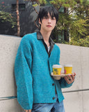 Neckie Soft Loose Fit Cardigan