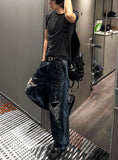 25SS Summer Destroyed Denim PT