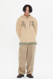 NAVAJO KNIT HOOD ZIP UP