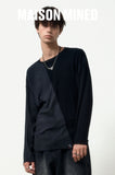OBLIQUE LINE KNIT