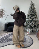 Demes inner fleece hooded jumper