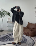 Neron cargo wide banding pants