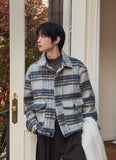 Zeros Wool Check Jacket
