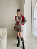 Aruna plain knee socks