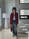 Ripple Semi Baggy Denim Pants
