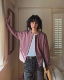 Cinder Pigment Waffle Warmer Cardigan